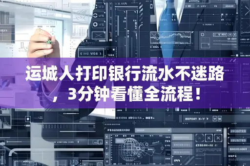 运城人打印银行流水不迷路，3分钟看懂全流程！