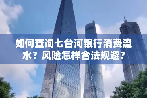 如何查询七台河银行消费流水？风险怎样合法规避？